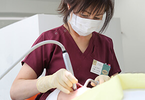 歯科衛生士によるメインテナンス