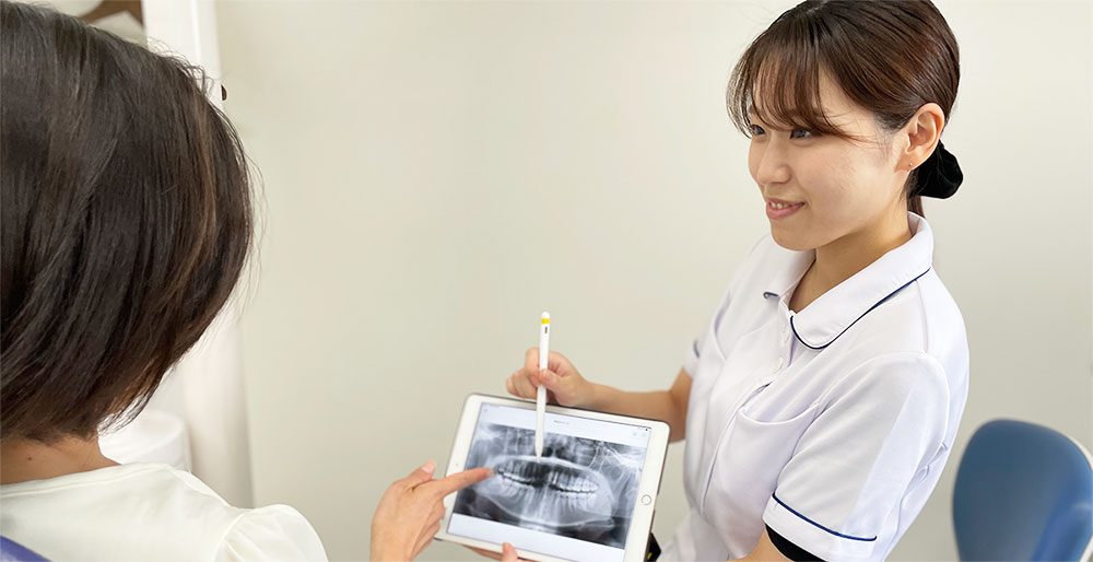 かい歯科は、ネガティブなイメージを和らげ、安心して通って頂ける歯科医院を目指しています。